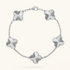 CLOVER | Silver Bracelet