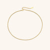 Danica Box Chain Gold Necklace