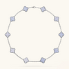 CLOVER | 10 Motive Purple Necklace