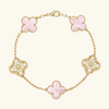 CLOVER | Golden Pink Bracelet Prestige