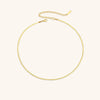 Elizabeth Gold Herringbone Necklace