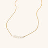 Elle Gold Pearl Necklace