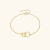 Isabelle Gold Hoop Bracelet