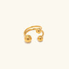 Petunia's Orbit Gold Ring